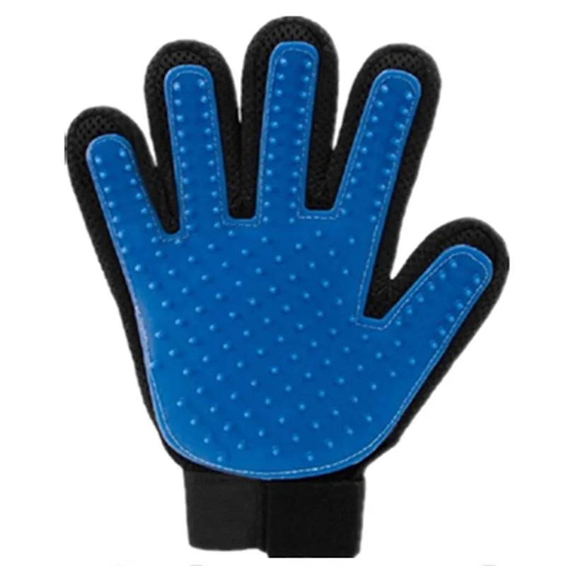 Pet Deshedding Brush - Professional Dog & Cat Hair Remover Grooming Comb - Right Hand