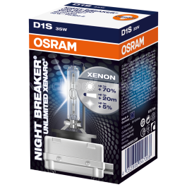 Osram Xenarc - Night Breaker Unlimited D1S 70% mer ljus (E-märkt)