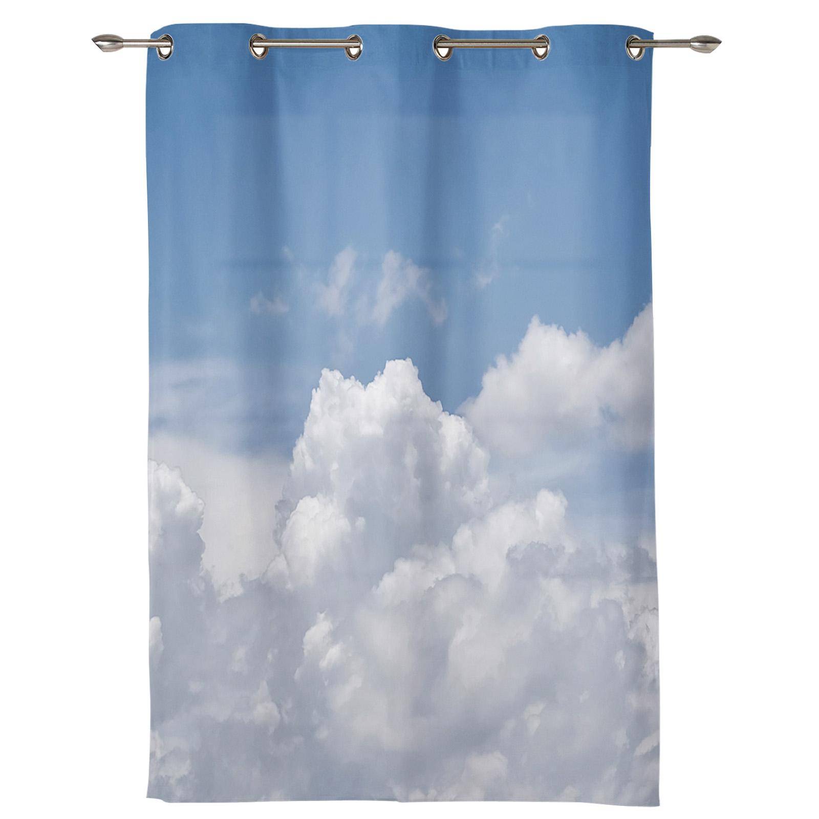 Thanksgiving Pumpkin Turkey Curtains for Bedroom Living Room Window Curtain Treatments Blinds Kitchen Home Decor Drapes 135W x 60H(cm) x1