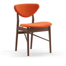 House of Finn Juhl - 108 Chair, Walnut, Cat. 3 Watercolour, Pumpkin Spice - Matstolar - Finn Juhl - Orange,Träfärgad - Trä/Textilmaterial