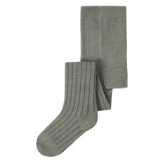 NAME IT Nmmwakma Wo/Bl Structure Pantyhose |Green |110-116