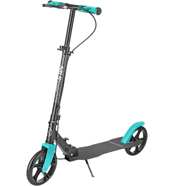 Northix Turquoise Kick Scooter, Adjustable Height Kickbike Turquoise - One Size