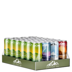 Latitude 65 Mixflak 24x330ml (8st Dimma (Blåbär), 8st Norrsken (Äpple/Päron), 8st Frost (Lemonad))