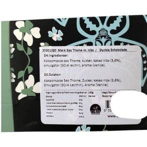 Chokolade - Cocoture mørk Sao Thome 70%
