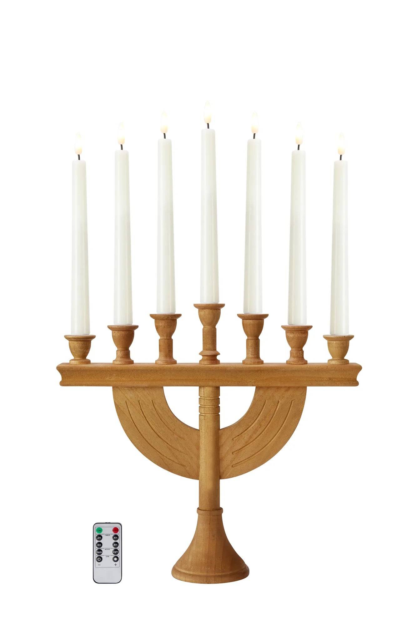 Torpa Adventsljusstake Brun Batteridriven
