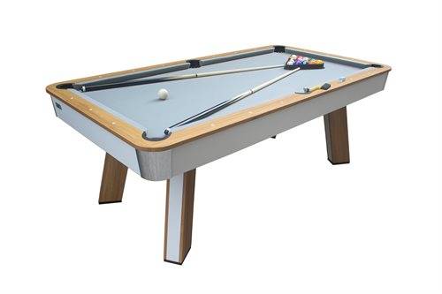 Stanlord Poolbord/bordtennisbord/spisebord white 7 fods Pantheon Dinning.