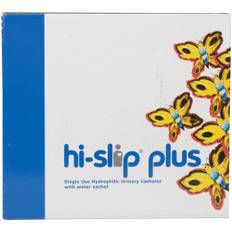 Engangskateter, Hi-slip Plus, nelaton, CH 14, 15cm, coated, female, 30 stk, Coatede engangskatetre,