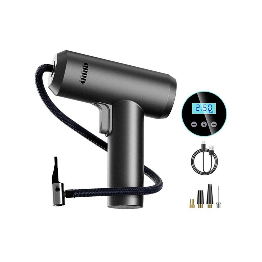 Handheld Wireless Car Inflation Pump Portable Charging Bicycle Electric Vehicle Tire Inflator 1 Set