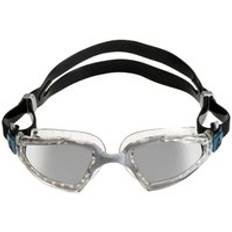 Aqua Sphere Kayenne Pro Swimming Goggles Black Silver