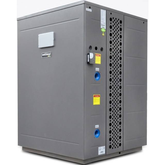 Welldana pool varmepumpe i-ExpertLine, 17 kW – lodret