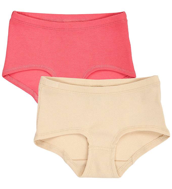 Jam Generation Hipstertrosor - Rib - 2-pack - Rose - Jam Generation - 3 år (98) - Hipstertrosor
