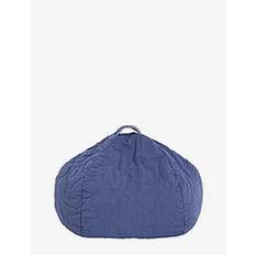 NOBODINOZ Landscape Quilted Round Beanbag 65X40 |Blå |One Size