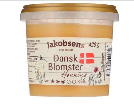 Jakobsens Dansk Blomster Honning 425g