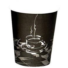 Kaffebæger pap 25cl Single Wall Coffee Cup brun