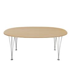 Bruno Mathsson - Mi 313 Supercirkel - Ask - Höjd: 72 cm - Spiseborde - Bruno Mathsson - Træ farvet - Træ