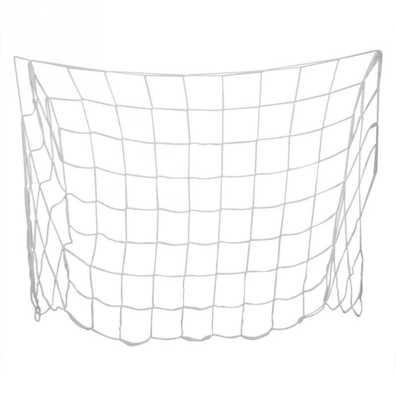 1.2 x 0.8m fotbollsmål netto fotboll post netto hållbart polypropen fiber mål nät för 3 person sport match träningsverktyg