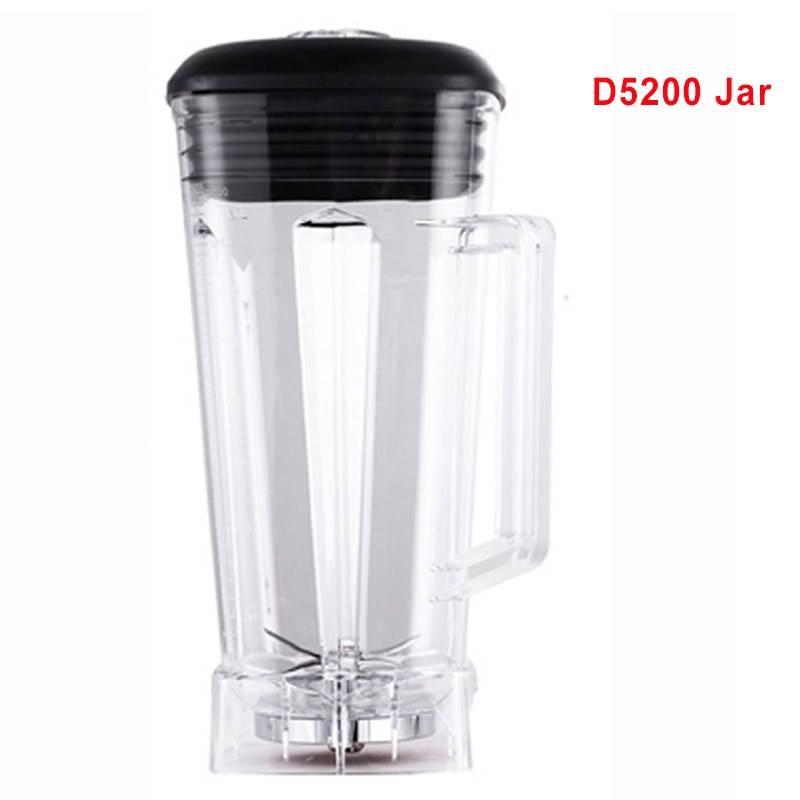 D5200 Blender Mixer Reservdel 2L Fyrkantig Behållare