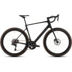 Racercykel Allround Cube Attain C:62 SLT Ultegra Di2 Carbon/Coalchrome - CARBON/COALCHROME (60)