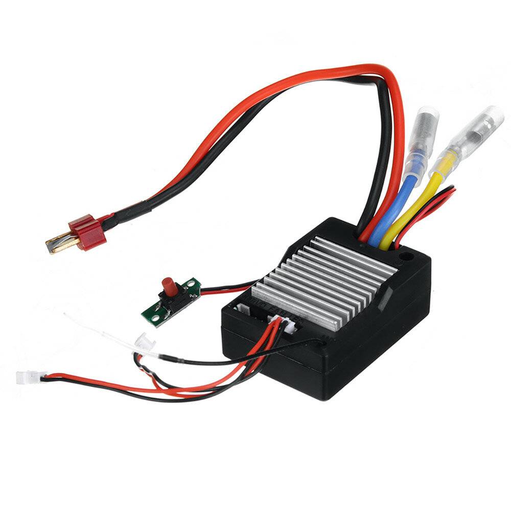 Wltoys 12427 12428 12423 1/12 RC Car Reservdelar Mottagare ESC 2 In1 0056 Ny version