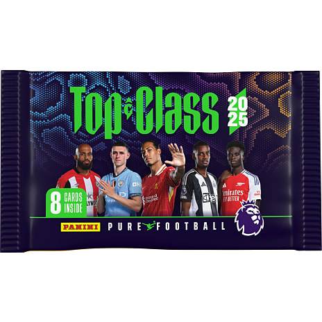 Panini Premier League 2025 fodboldkort 8-pak (På lager i butik)