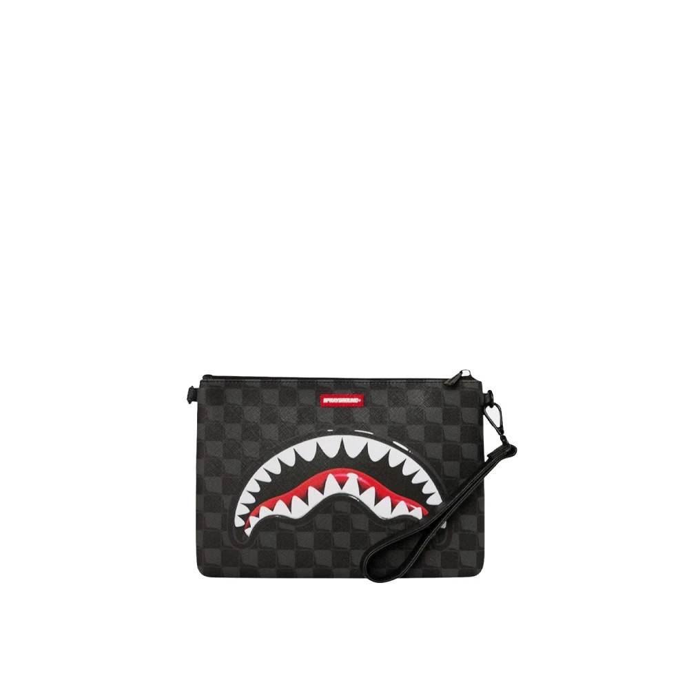SPRAYGROUND Sharks In Paris Balloon Crossover Clutch - Tasker- Herre - Flerfarvet - ONE SIZE - Tyl