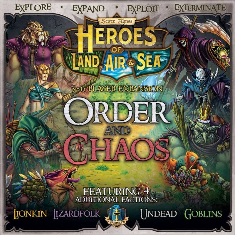Heroes of Land, Air & Sea - Order And Chaos Expansion - English