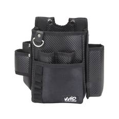 SK11 Black Waist Bag 2 Tier Side Pockets SKC2-5BK svart