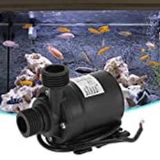 Vattenpump 800 L/H mini DC 12 V lyft 5 m trädgård sänkbar vattenpump fontän vattenpump för akvarium akvarium fisk tank damm husdjur fontäner staty