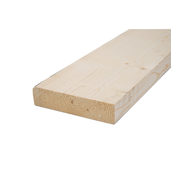 45x195 høvlet spærtræ C24 max længde 540cm 70% PEFC