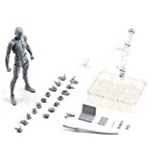 Body Kun figur Body Chan Doll, Body Kun Actionfigurer, actionfigurer teckning skyltdocka, konstfigur modell SHF figur ritning figur modeller för konstnärer samlarleksaker, PVC kroppskun och kroppschan