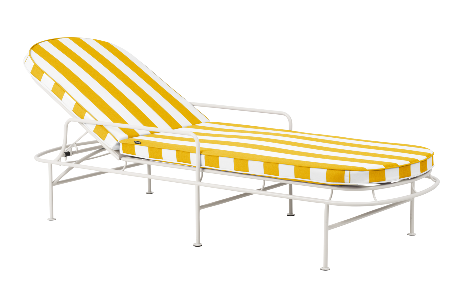 Arts vilsäng soft white/yellow stripes