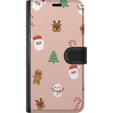 Google Pixel 8 Pro Svart Plånboksfodral Klassisk Julfest