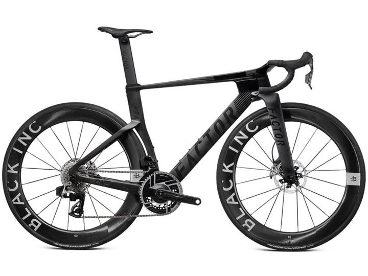 Factor ONE SRAM Red AXS Racercykel Onyx Black