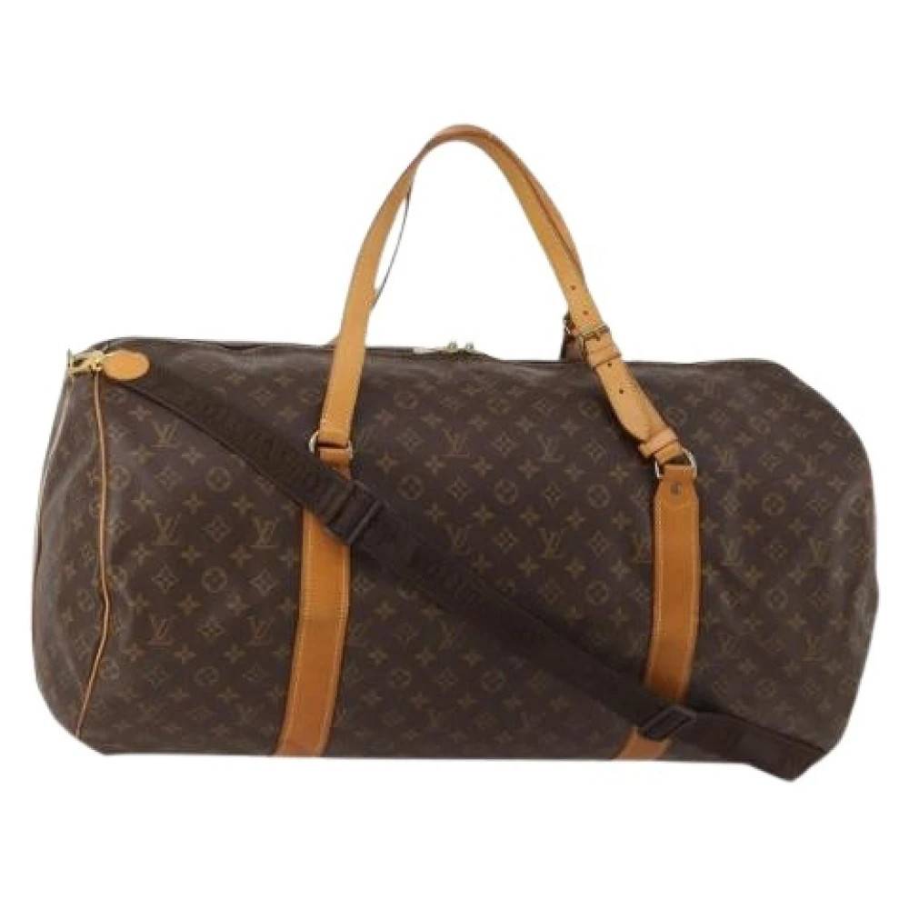 Louis Vuitton Vintage Pre-owned Sac Polochon 65 Boston Bag - Vintage - Dame - Brun - ONE SIZE - Uld