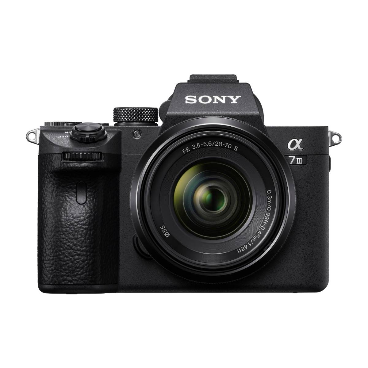 Sony Alpha 7 III kamera + 28-70 mm F/3.5-5.6, svart
