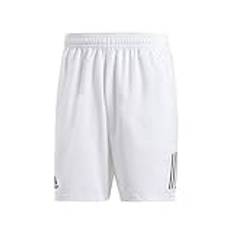 Adidas Herr Shorts Club 3-ränder Weiß/Schwarz Small