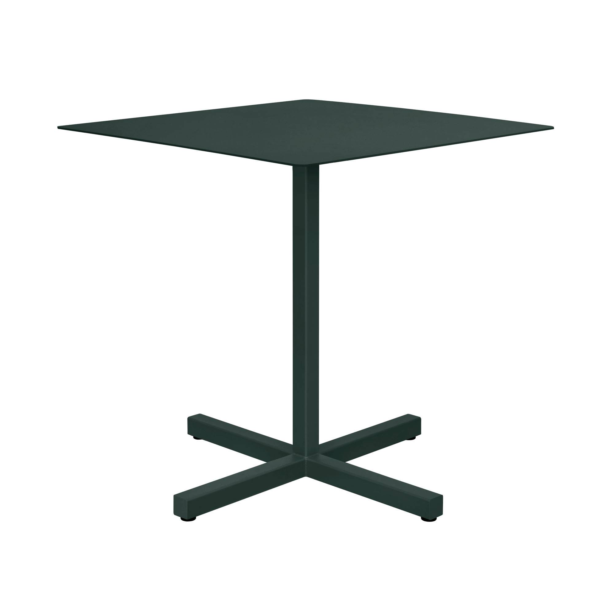 HEM - Chop Table Square Black Green - Matbord utomhus - Philippe Malouin - Grön - Metall