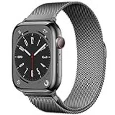 Original Milanese Loop Kompatibel med Apple Watch Armband 38mm 40mm 41mm 42mm 44mm 45mm 46mm 49mm, Kvinnor & Män Magnetiskt Armband för iWatch Ultra 2/Ultra, SE/SE 2, Serie 10 9 8 7 6 5 4 3 2 1