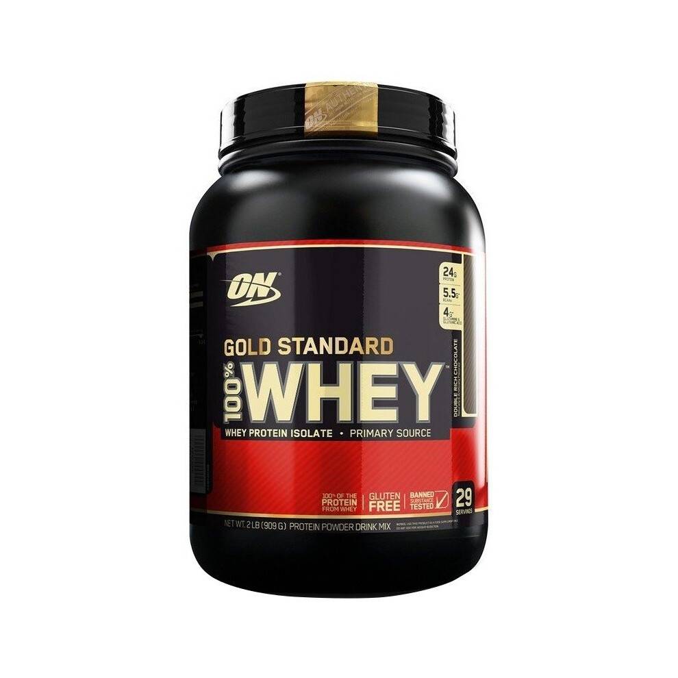 Optimum Nutrition, Gold Standard 100% Whey, Vanilje Iskrem, 1.98 lb (899 g)