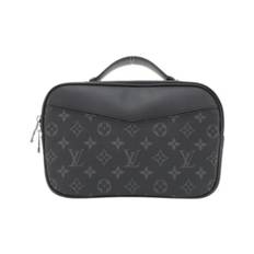 Louis Vuitton Vintage, Pre-owned, Herre, Sort, ONE SIZE, Uld, Pre-owned canvas tasker