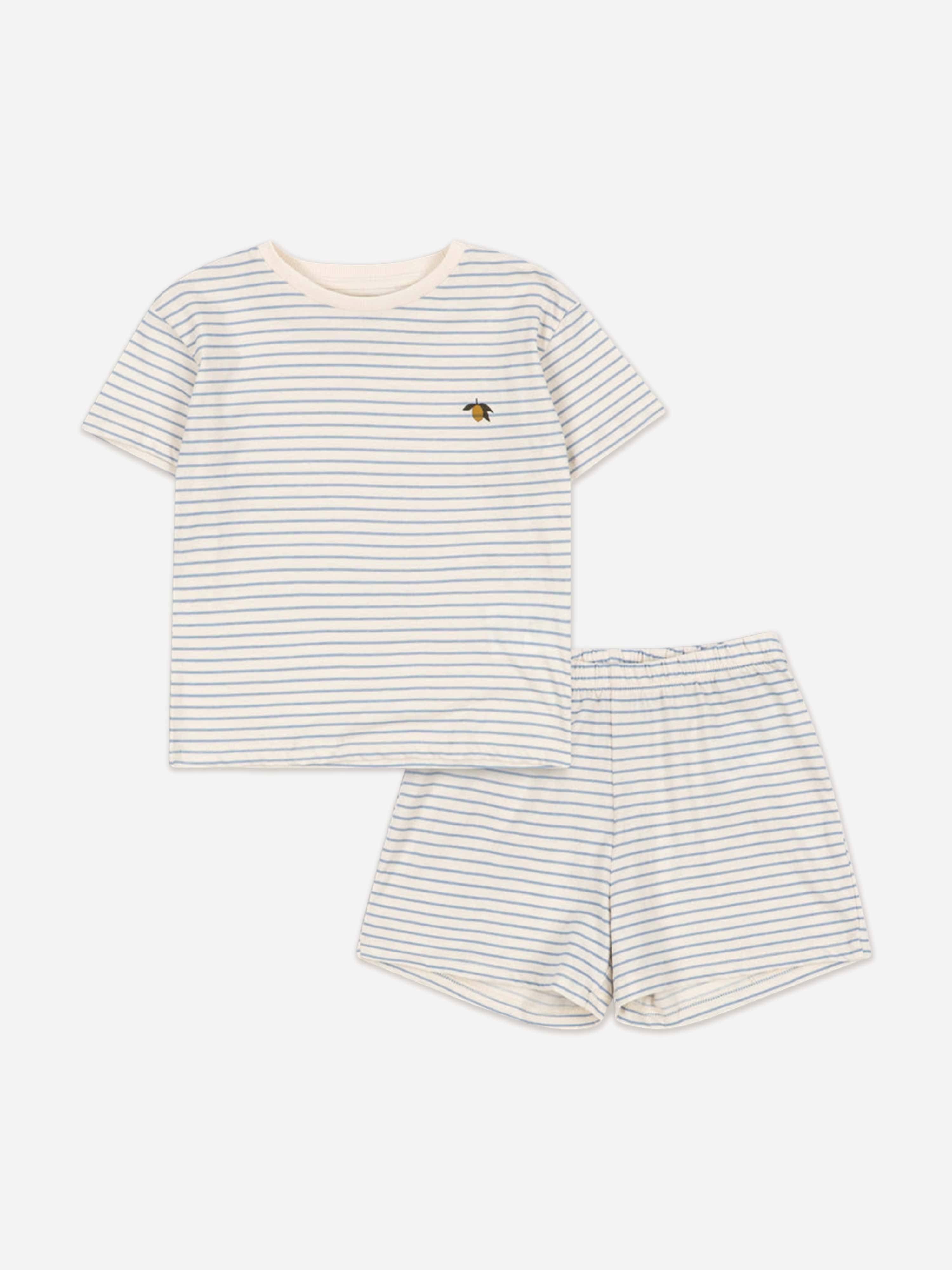 Konges Sløjd Boys Famo Short Set in Blue - Blue / 5 - 6 Years (5 - 6 Years)
