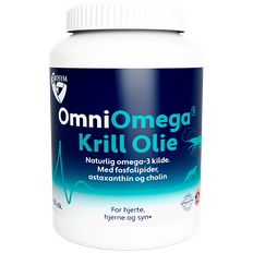 Biosym OmniKrill 500 mg (120 kapsler)