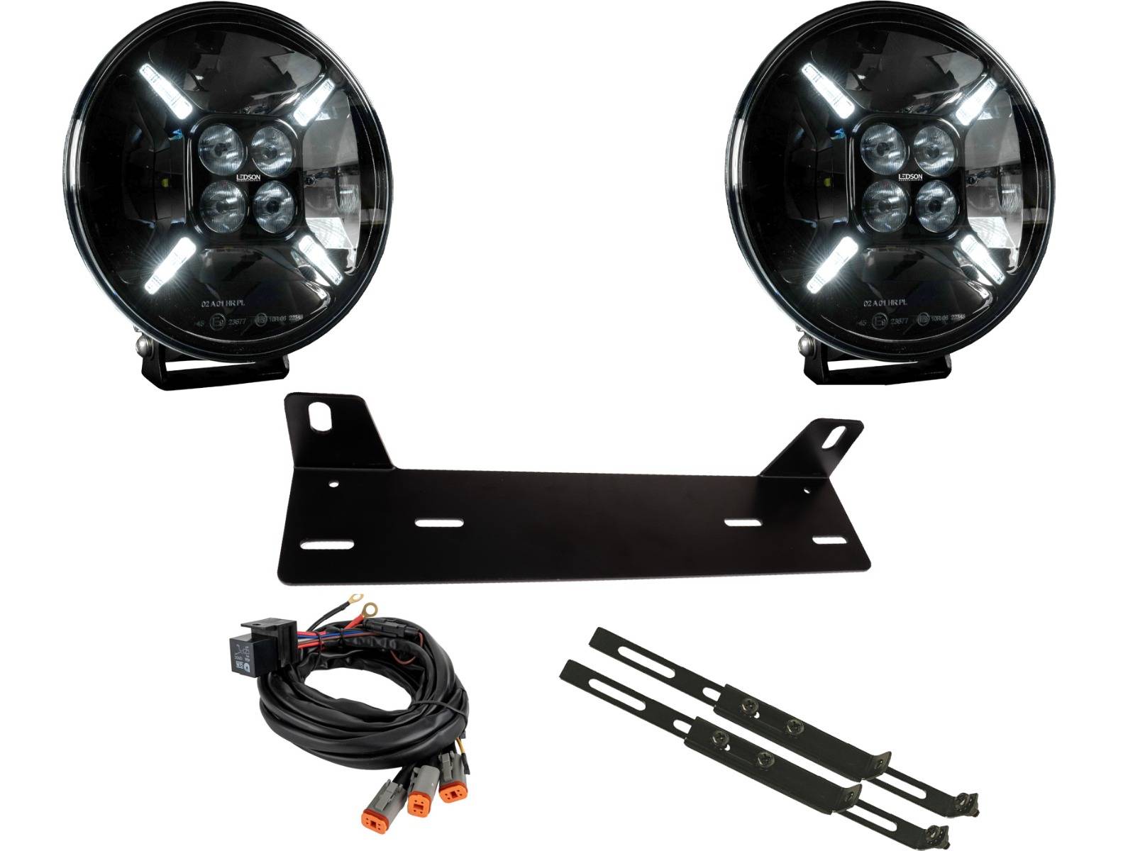 Ledson Sarox9 - Extraljuspaket 2x LED 9