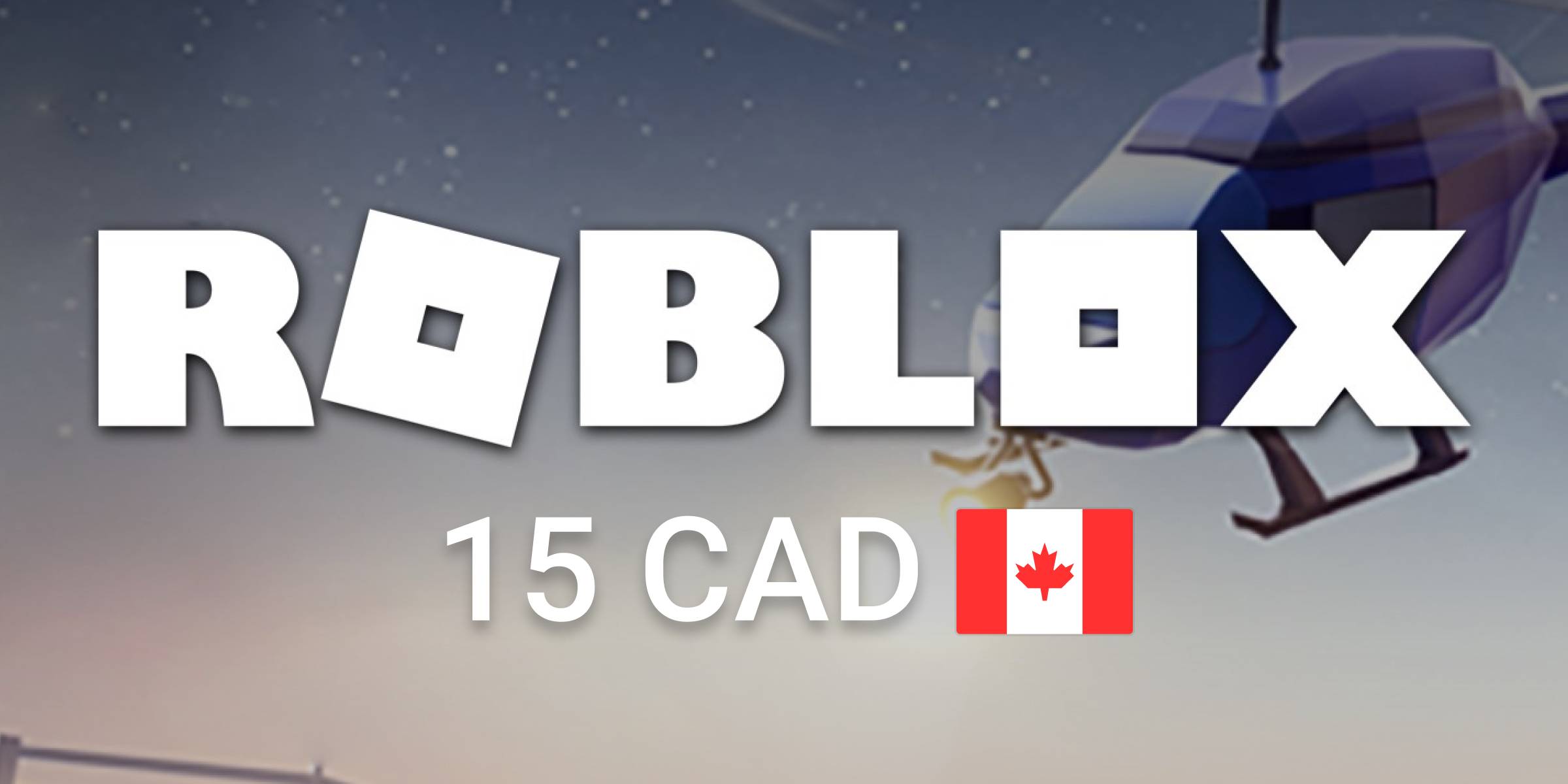 Roblox Gift Card 15 CAD - Standard