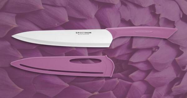 20 cm Kokkekniv; Lavender; Spectrum