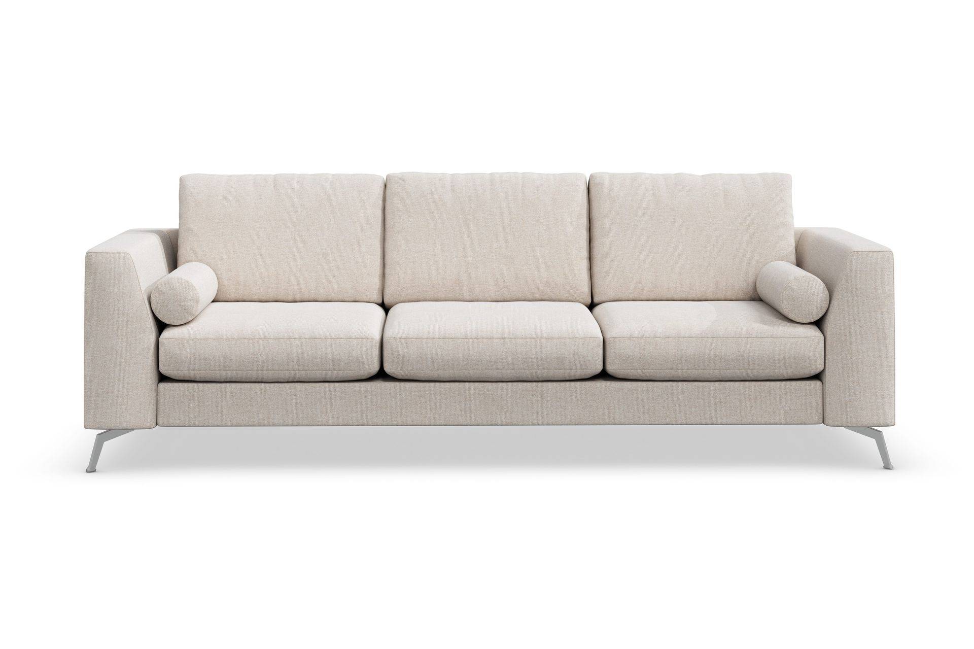 Scandinavian Choice Ocean Lyx 3-sits Tygsoffa - Beige 3 sits soffa Chenille