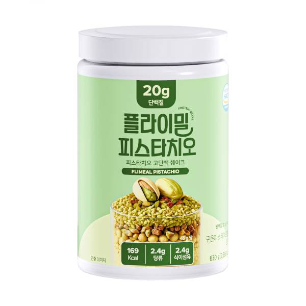 Flimeal - Protein Shake - 630g - Pistachio - Green