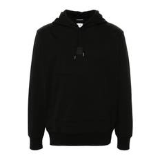 CP COMPANY METROPOLIS SERIES STRETCH FLEECE HOODED LOGO SWEATSHIRT Siz