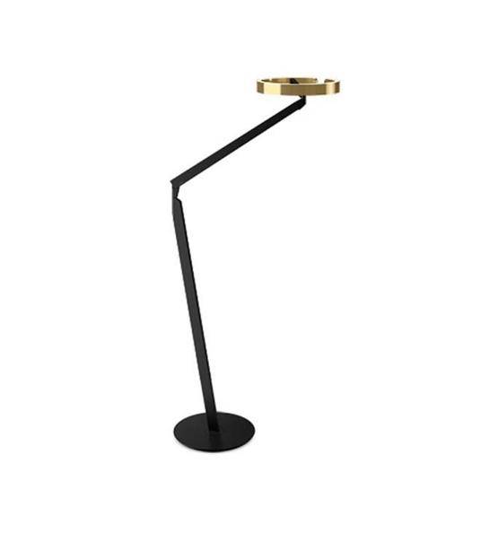 Occhio Gioia lettura gulvlampe, air, bronze/mat sort