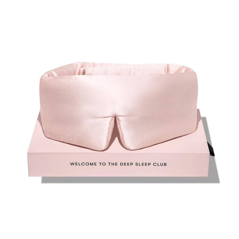 Drowsy - Sunset Pink Silk Sleep Mask